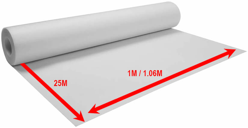 Гладкие обои под покраску 25 м