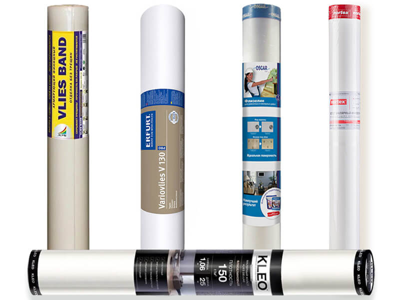 Обои под покраску — плотный флизелин