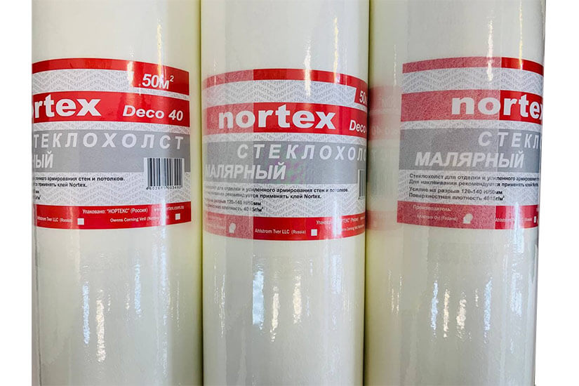 Стеклохолст Nortex 50 м² Стеклохолст Nortex 50 м²
