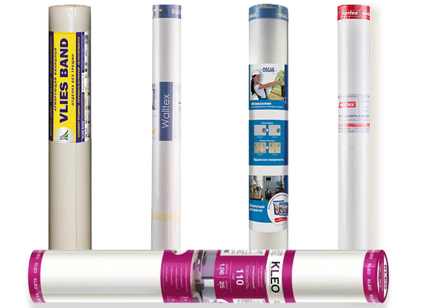 Тонкие обои под покраску — малярный флизелин