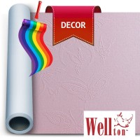 Стеклообои Wellton Decor Бабочки WD830, 1*12,5м