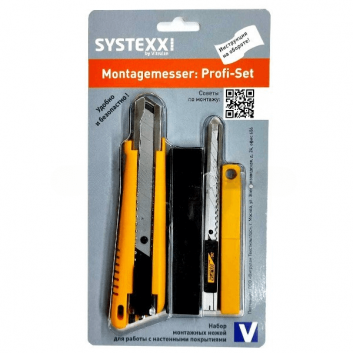 Набор ножей SYSTEXX Montagemesser Profi-Set