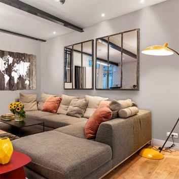 Дизайнерские стеклообои Wellton Decor Лофт