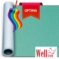 Стеклообои Wellton Optima Рогожка средняя WO1150, 1*25м