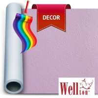 Стеклообои Wellton Decor Розы WD810, 1*12,5м