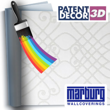 Обои под покраску Marburg Patent Deсor 3D 9329