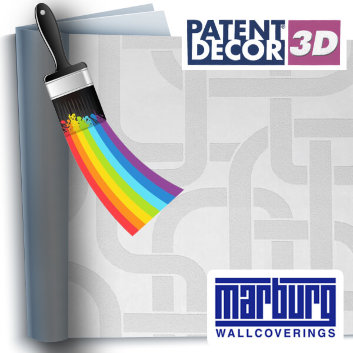 Обои под покраску Marburg Patent Deсor 3D 9333
