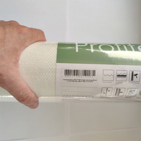 Стеклообои BauTex Profitex Р 100 Рогожка потолочная 1х50 м