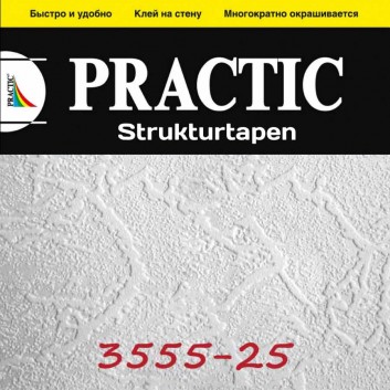 Структурные обои Практик 3555-25 в рулоне 1,06х25 м
