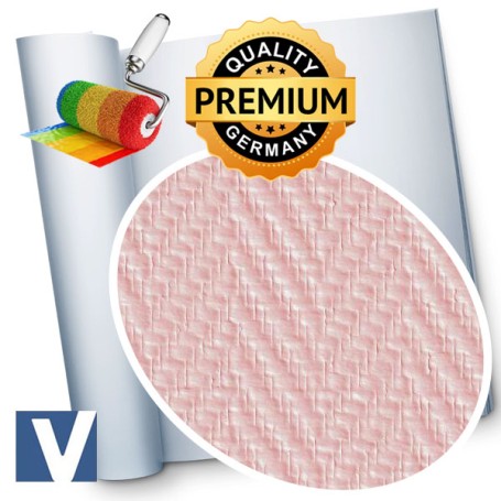 Стеклообои Vitrulan Aqua plus Pigment 650 Ёлка средняя 1*25м