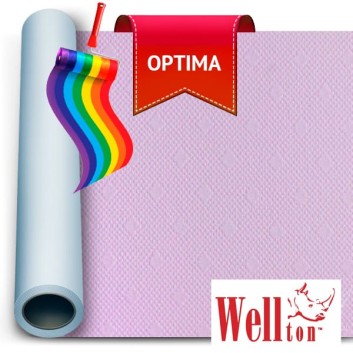 Стеклообои Wellton Optima Горошек WO511, 1*25 м
