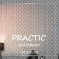 Обои Practic Glass Band 5112-25 Рогожка средняя