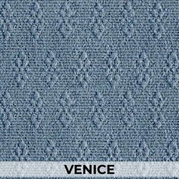 Жаккардовые обои Venice by BauTex Design серо-синие