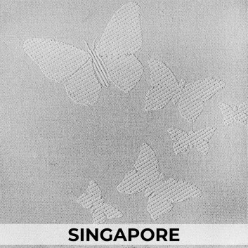 Жаккардовые стеклообои BauTex Singapore неокрашенные