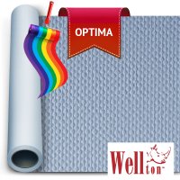 Стеклообои Wellton Optima Рогожка крупная WO180, 1*25м