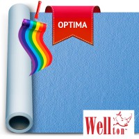 Стеклообои Wellton Optima Рогожка потолочная WO80, 1*25м