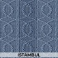 Жаккардовые обои Istanbul by BauTex Design серо-синие
