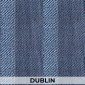 Жаккардовые обои Dublin by BauTex Design серо-синие