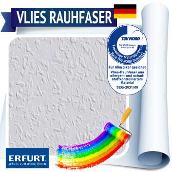 Обои Erfurt Vlies Rauhfaser 32/75 (структурные флизелиновые с древесным волокном) 125*0.75м
