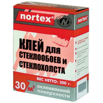 Клей Nortex для стеклообоев и стеклохолста, 300г