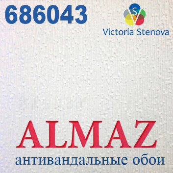  Обои Almaz 686043 антивандальные 1,06*25м, Victoria Stenova