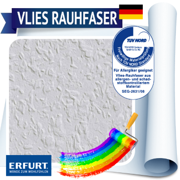 Обои Erfurt Vlies Rauhfaser 52 PRO (флизелиновые обои с древесным волокном) 25*1.06м