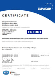 TÜV DIN EN ISO 14001 TÜV DIN EN ISO 14001
