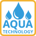 Технология Aqua Technology — на тыльную сторону уже нанесен клей Технология Aqua Technology