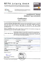 Сертификация теплопроводности покрытий SYSTEXX Active AcousTherm Сертификация теплопроводности покрытий SYSTEXX Active AcousTherm